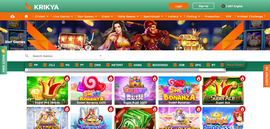 available gambling games 